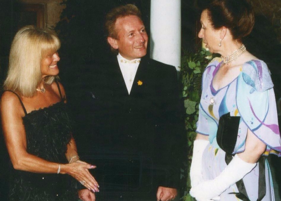 Performing in Jersey for HRH The Princess Royal for the Dodo Ball
